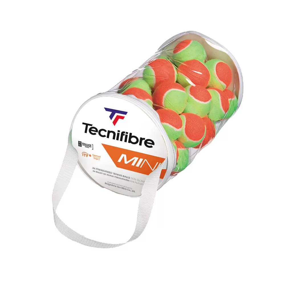 Balles Pédagogiques>Tecnifibre BALLES MINI TENNIS x36