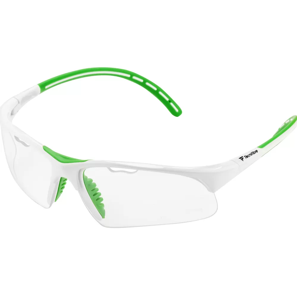 Lunettes De Protection>Tecnifibre LUNETTES SQUASH WHITE GREEN