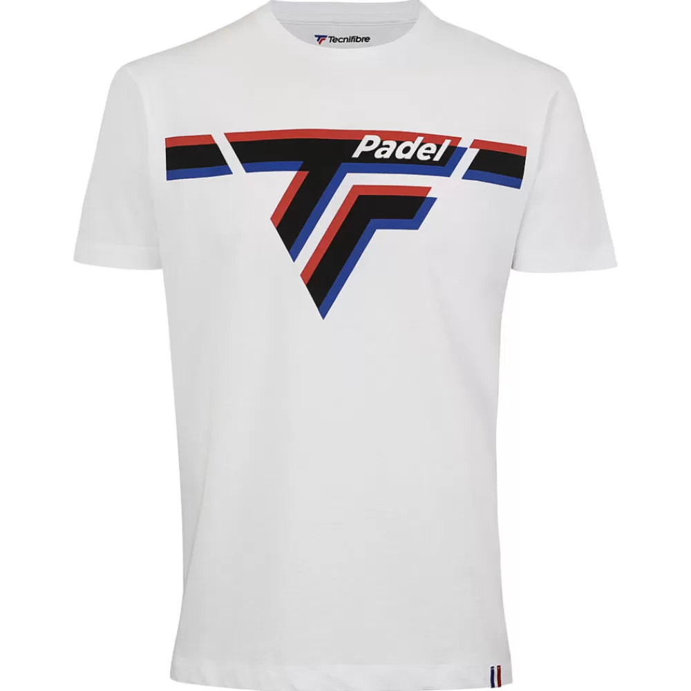 T-Shirts & Polos | Textile Padel>Tecnifibre PADEL TEE WHITE