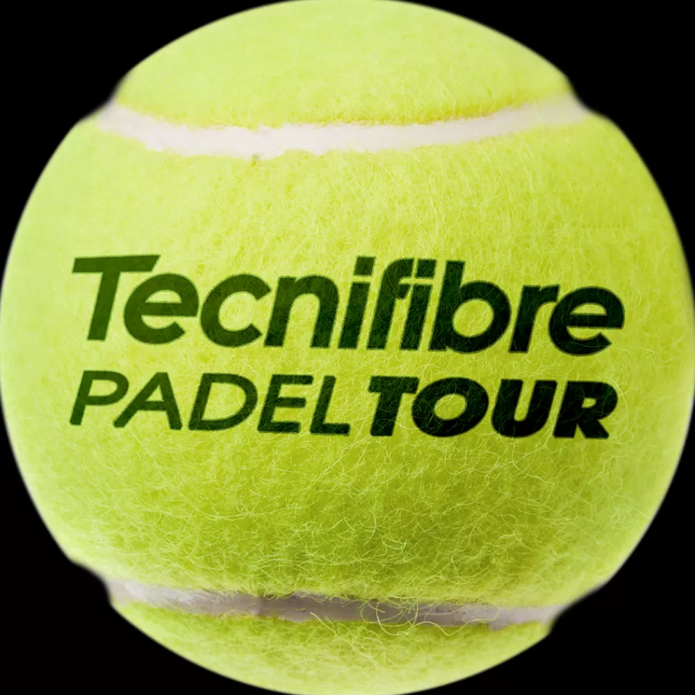 Balles De Padel>Tecnifibre PADEL TOUR : 1 TUBE DE 3 BALLES DE PADEL