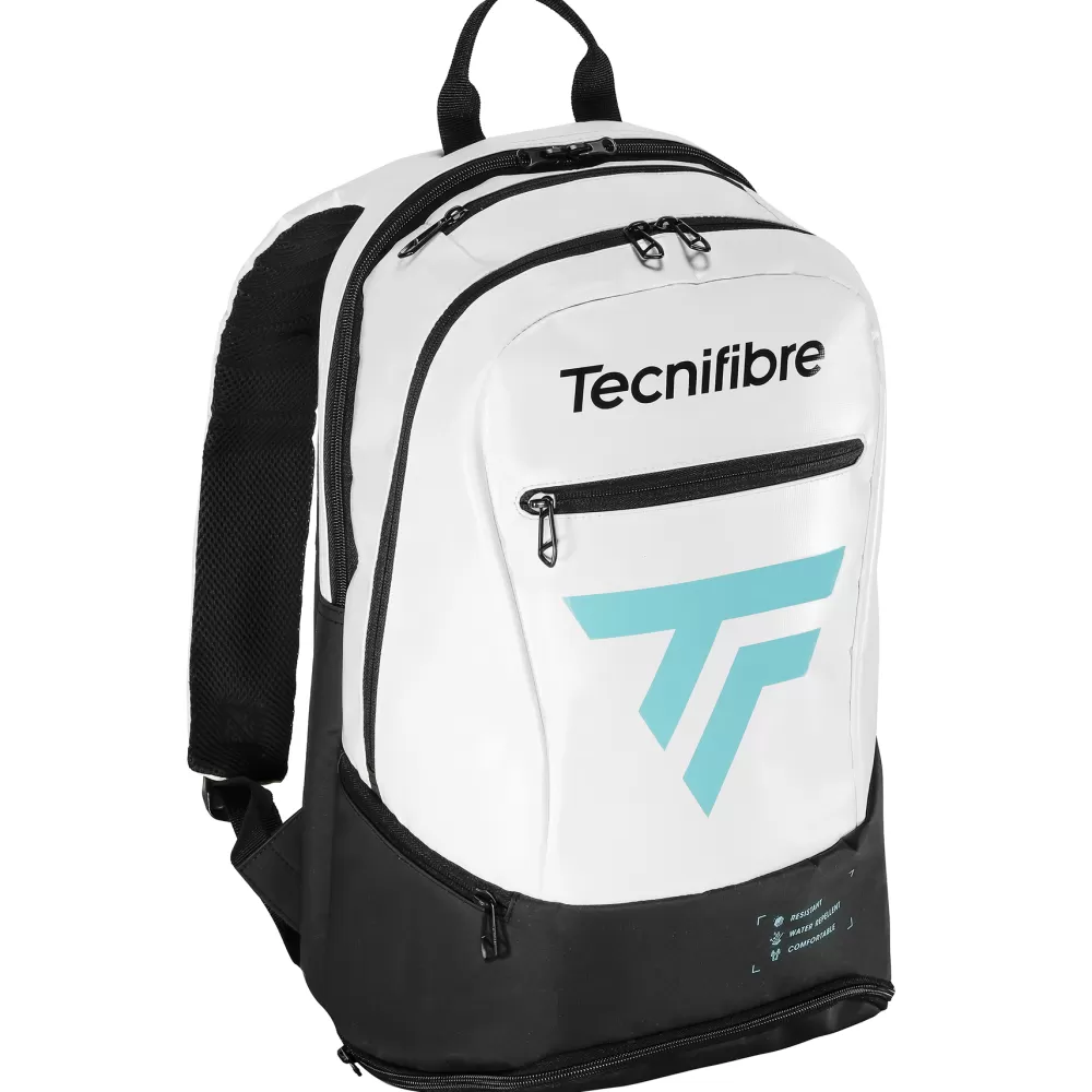 Sacs De Squash | Sacs De Tennis>Tecnifibre Sac à dos TOUR ENDURANCE BACKPACK WHITE-BLUE