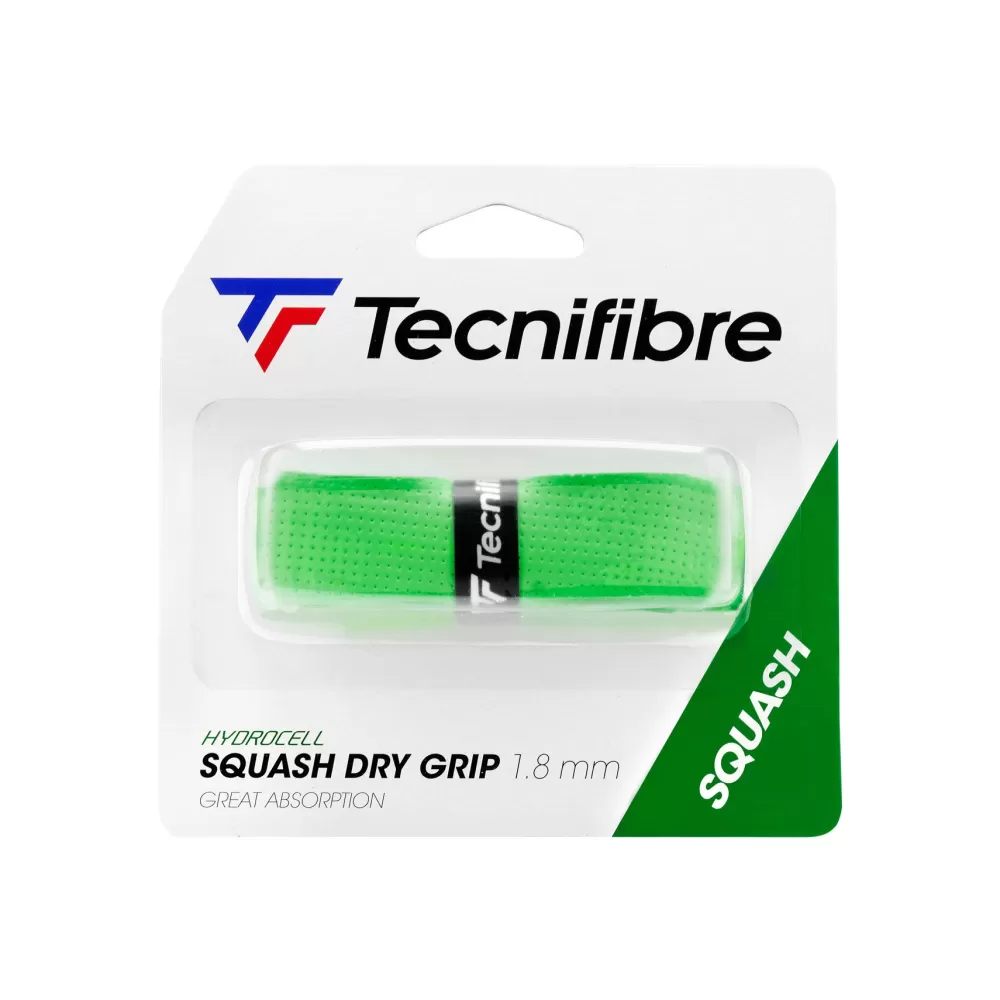 Grips>Tecnifibre SQUASH DRY GRIP COULEURS ASSORTIES BOITE DE 12