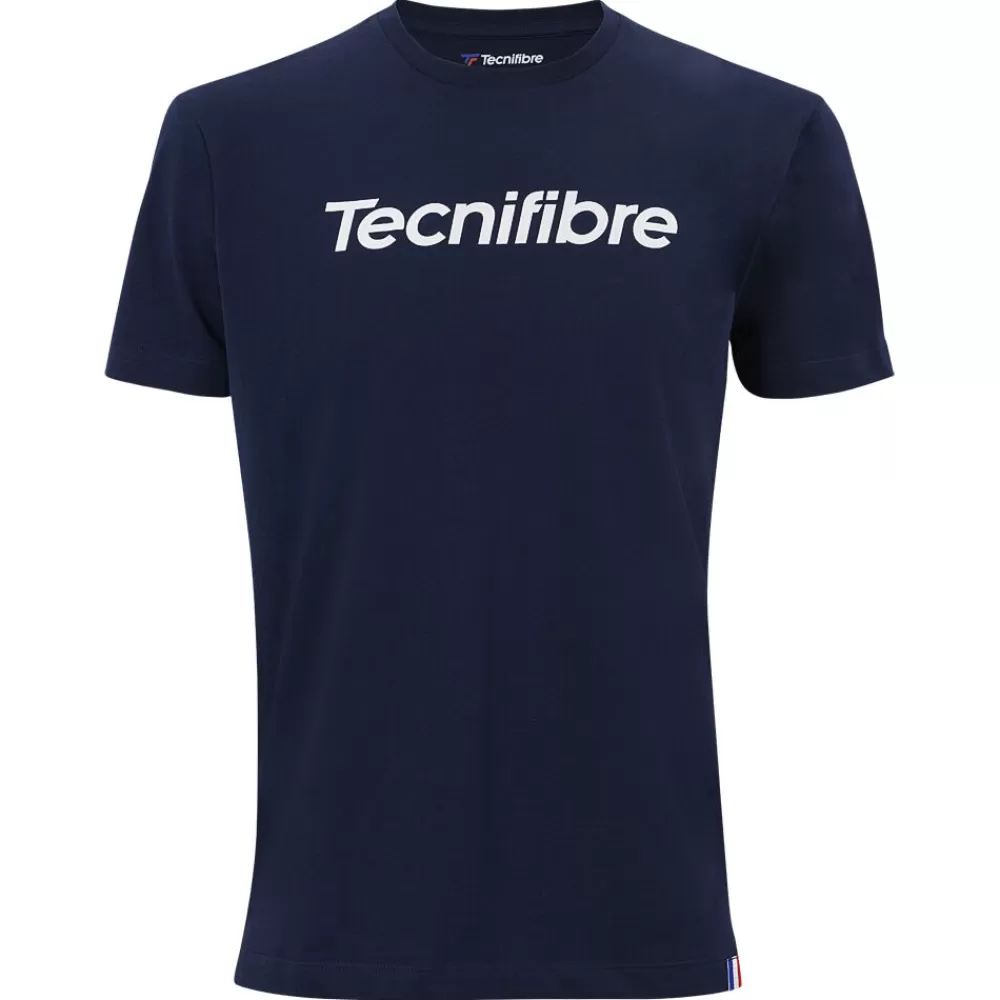 T-Shirts & Polos>Tecnifibre TEAM COTTON TEE MARINE