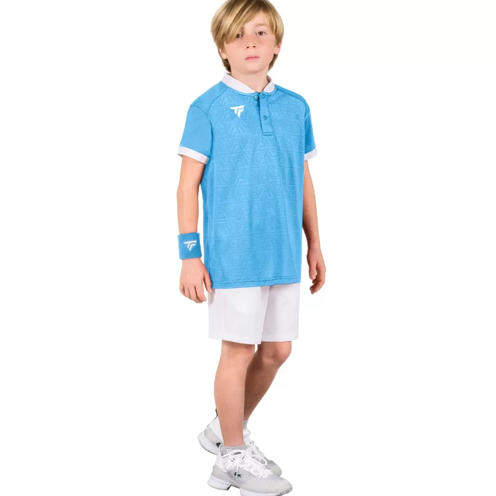 T-Shirts & Polos>Tecnifibre TEAM POLO AZUR JUNIOR