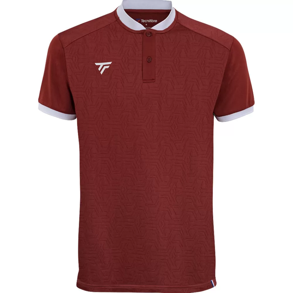 T-Shirts & Polos>Tecnifibre TEAM POLO CARDINAL