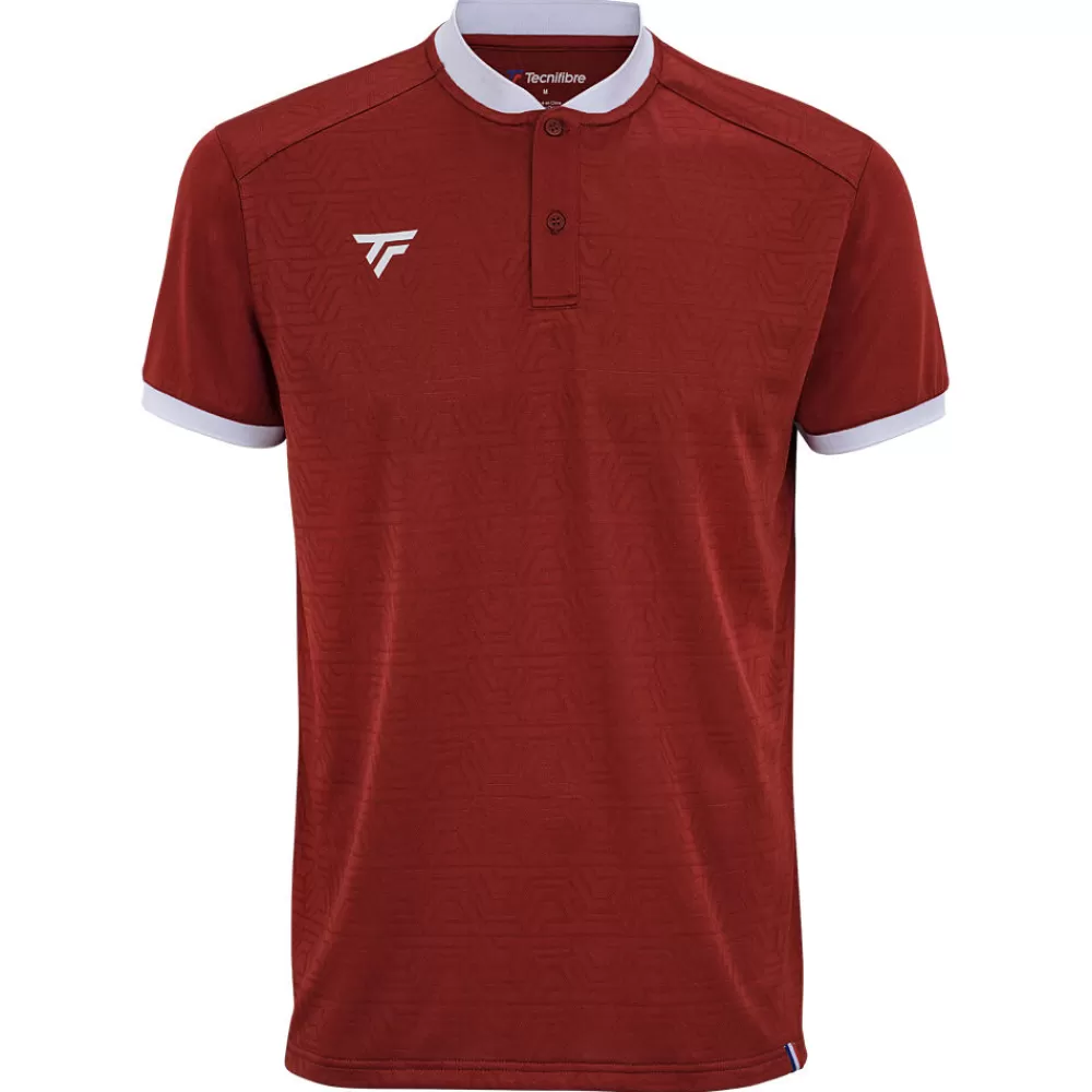 T-Shirts & Polos>Tecnifibre TEAM POLO CARDINAL JUNIOR