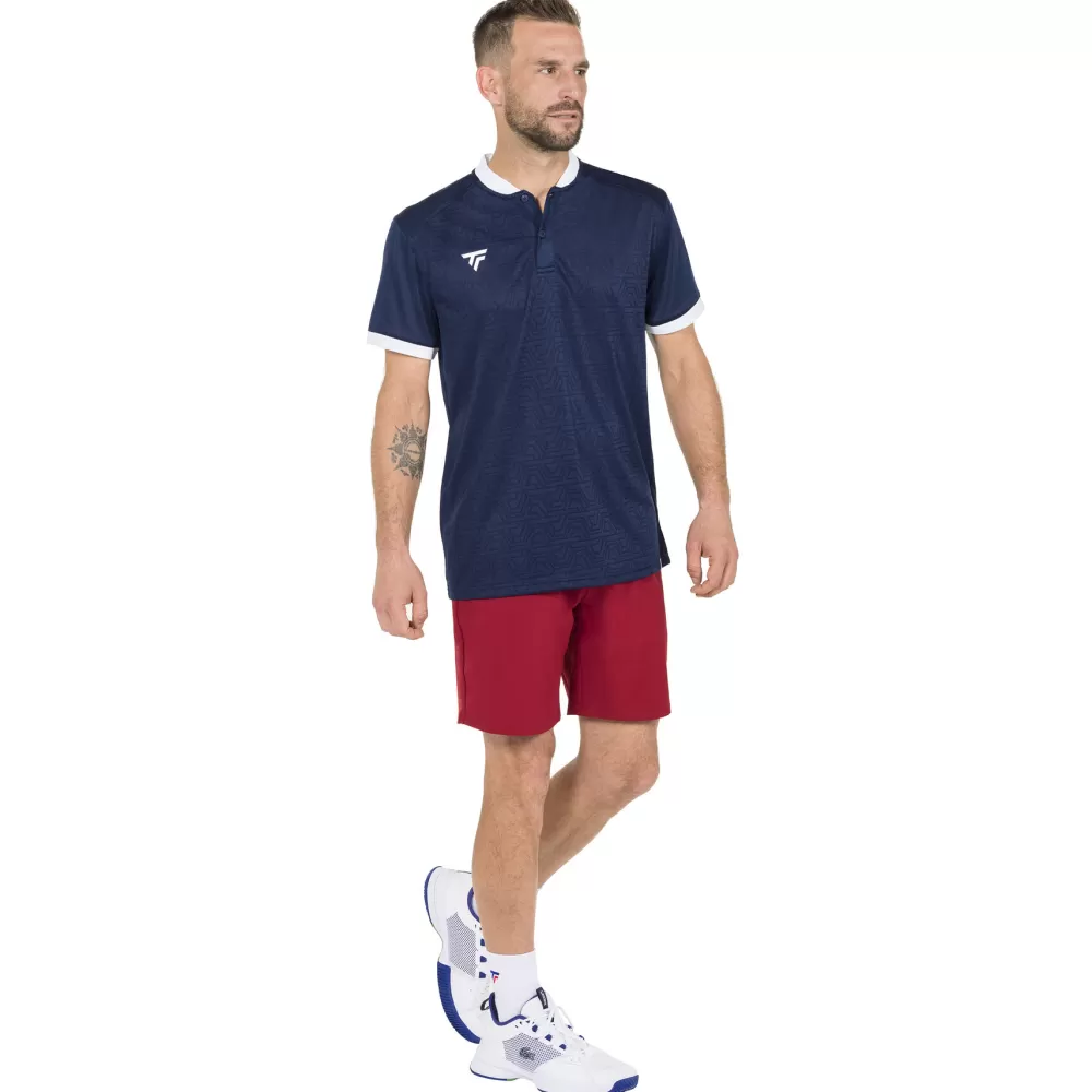 T-Shirts & Polos>Tecnifibre TEAM POLO MARINE