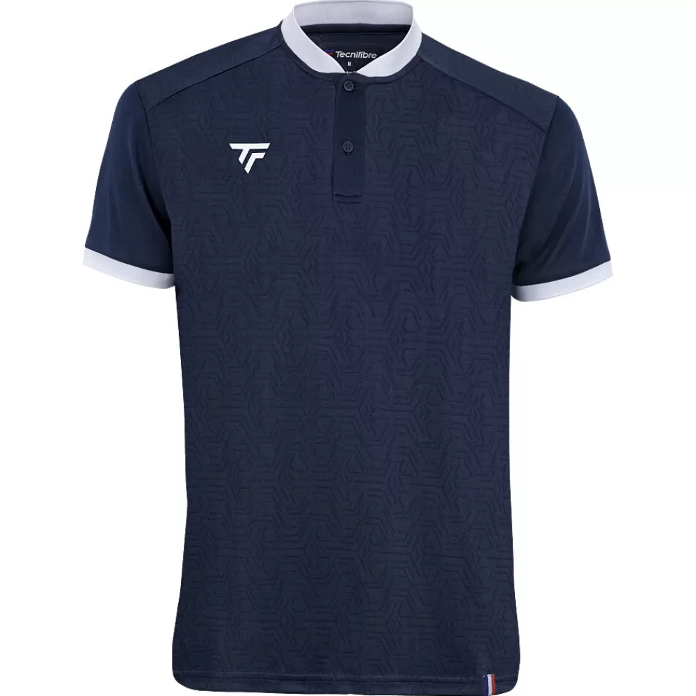 T-Shirts & Polos>Tecnifibre TEAM POLO MARINE