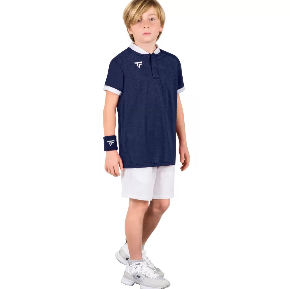 T-Shirts & Polos>Tecnifibre TEAM POLO MARINE JUNIOR