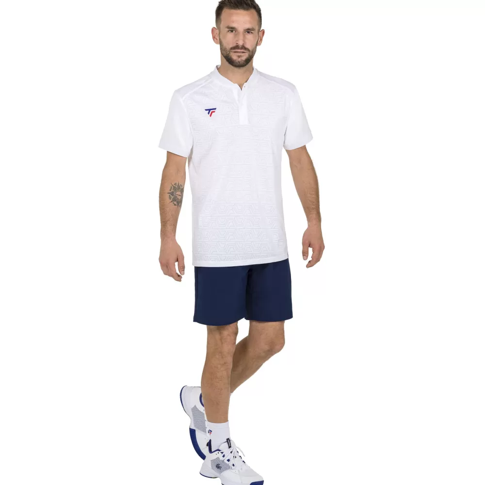 T-Shirts & Polos>Tecnifibre TEAM POLO WHITE