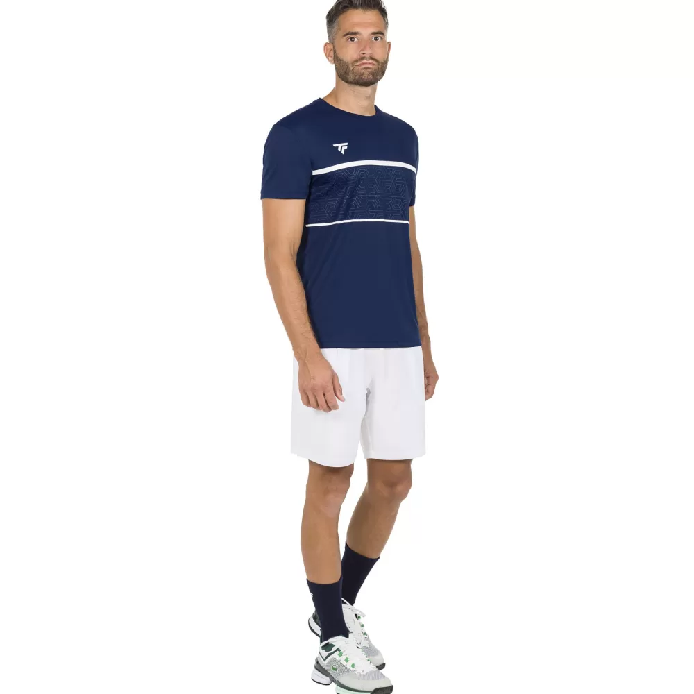 T-Shirts & Polos>Tecnifibre TEAM TECH TEE MARINE