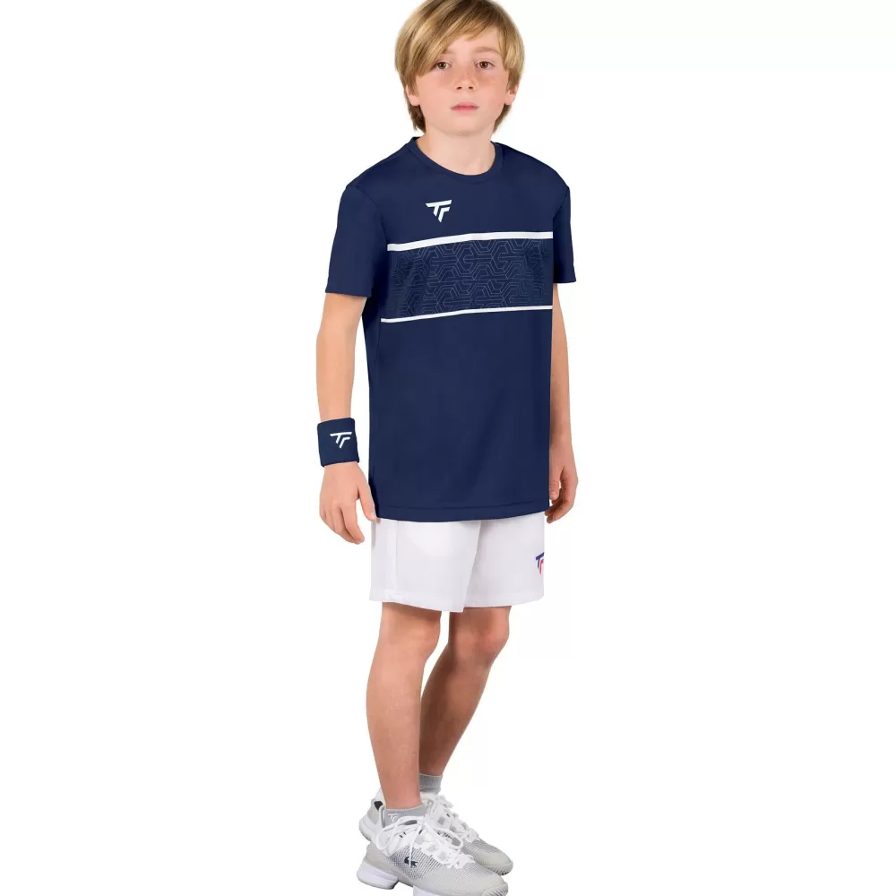 T-Shirts & Polos>Tecnifibre TEAM TECH TEE MARINE JUNIOR