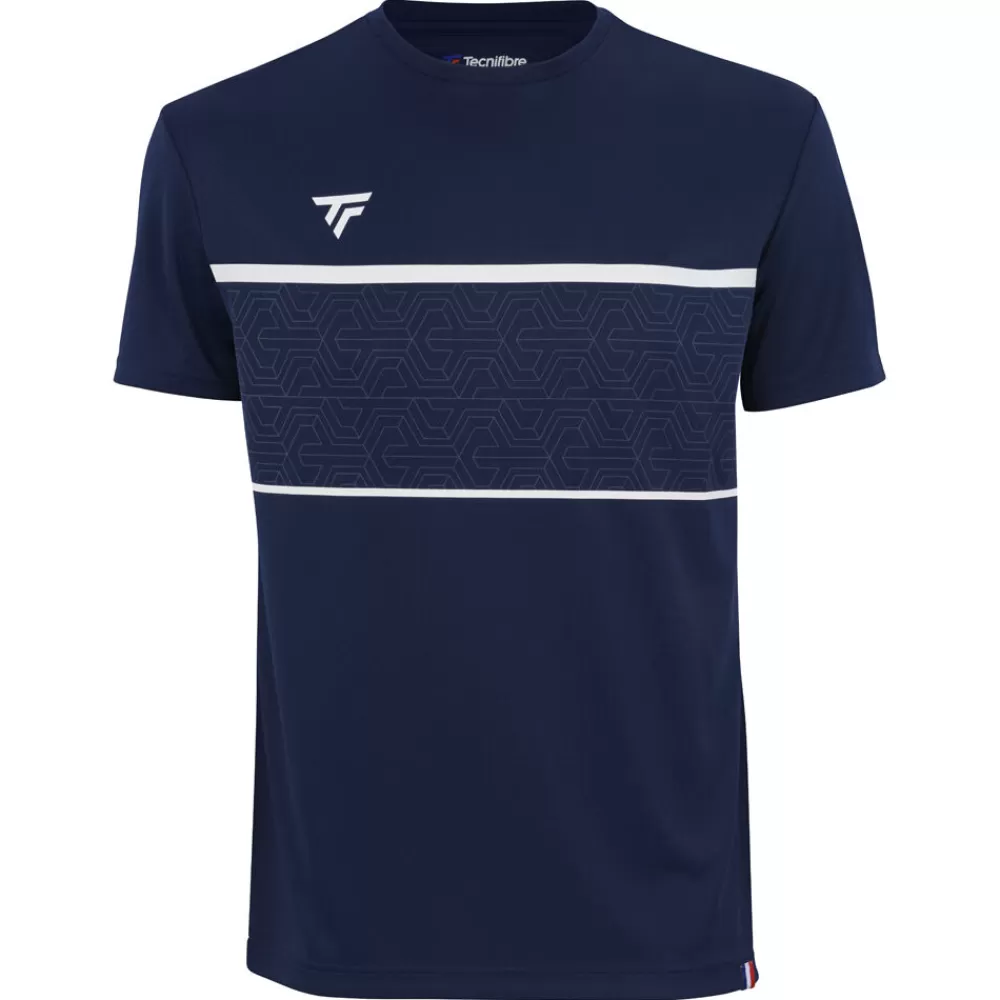 T-Shirts & Polos>Tecnifibre TEAM TECH TEE MARINE JUNIOR