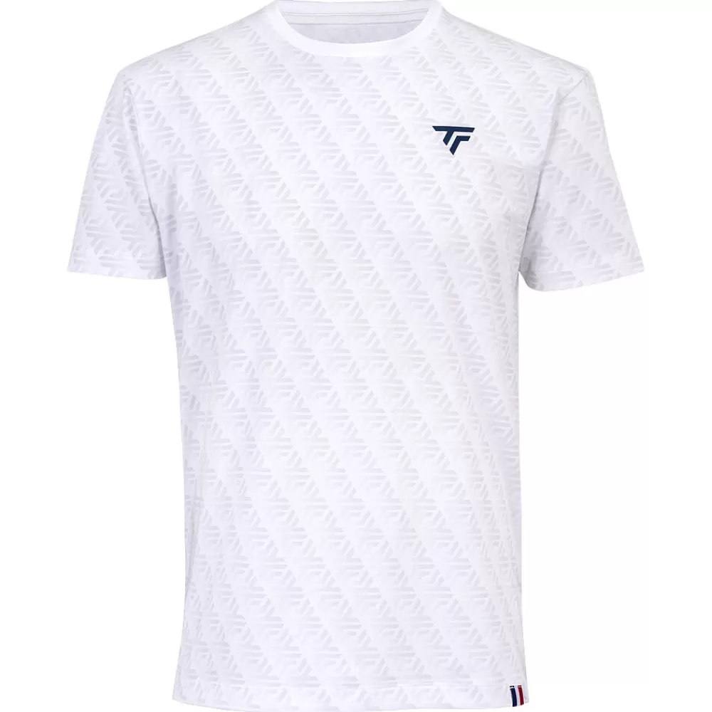 T-Shirts & Polos>Tecnifibre T-SHIRT GRAPHIC TEE STRETCH WHITE