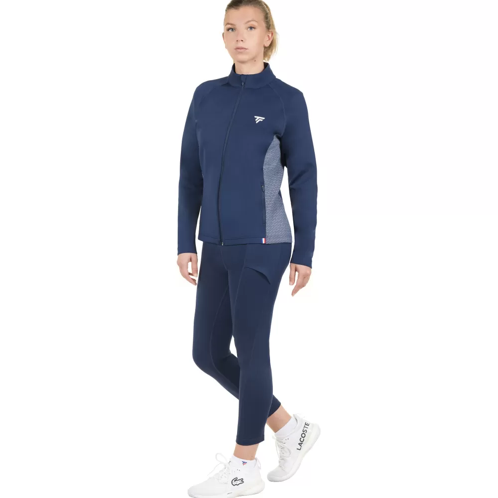 Sweats & Vestes>Tecnifibre VESTE FEMME TOUR JACKET MARINE