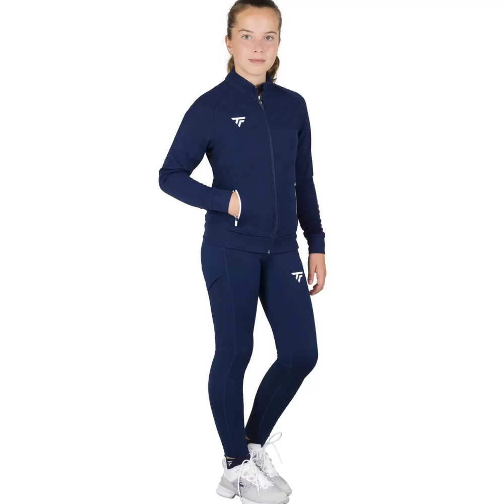 Sweats & Vestes>Tecnifibre W. TEAM JACKET MARINE JUNIOR