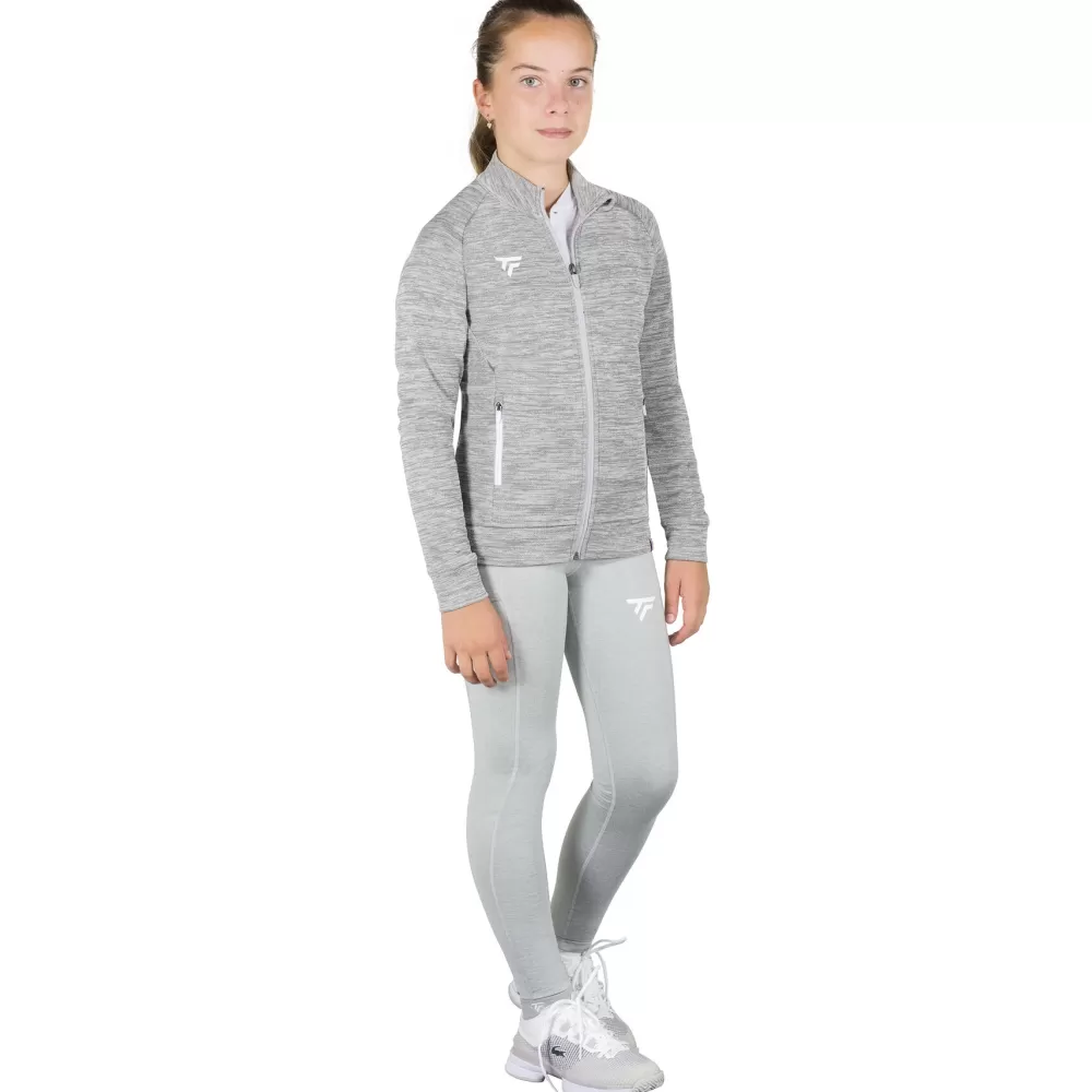 Sweats & Vestes>Tecnifibre W. TEAM JACKET SILVER JUNIOR