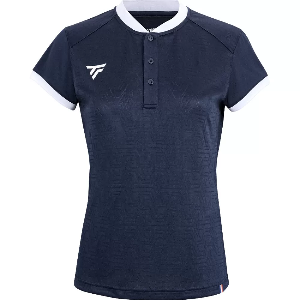 T-Shirts & Polos>Tecnifibre W. TEAM POLO MARINE