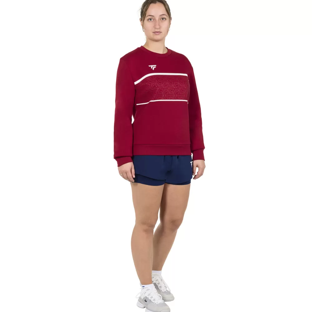 Sweats & Vestes>Tecnifibre W. TEAM SWEATER CARDINAL