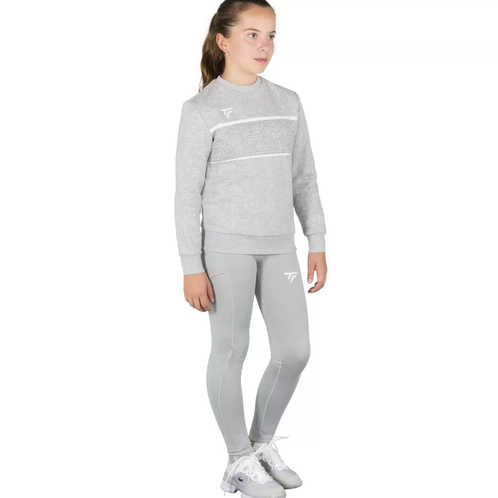 Sweats & Vestes>Tecnifibre W. TEAM SWEATER SILVER JUNIOR