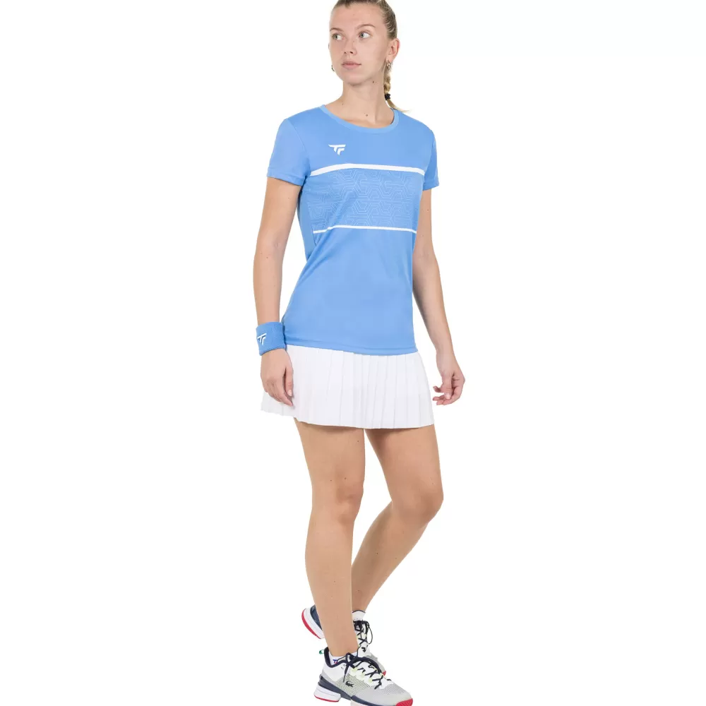 T-Shirts & Polos>Tecnifibre W. TEAM TECH TEE AZUR