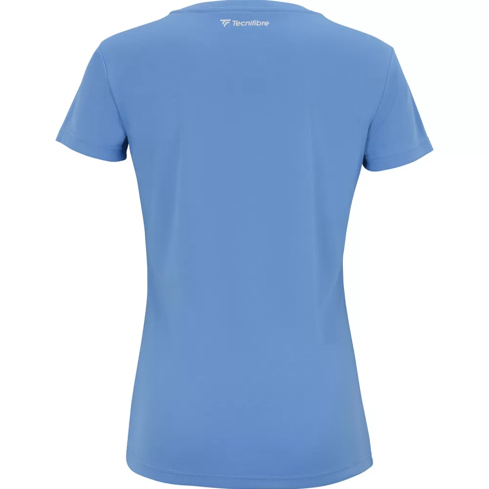 T-Shirts & Polos>Tecnifibre W. TEAM TECH TEE AZUR JUNIOR