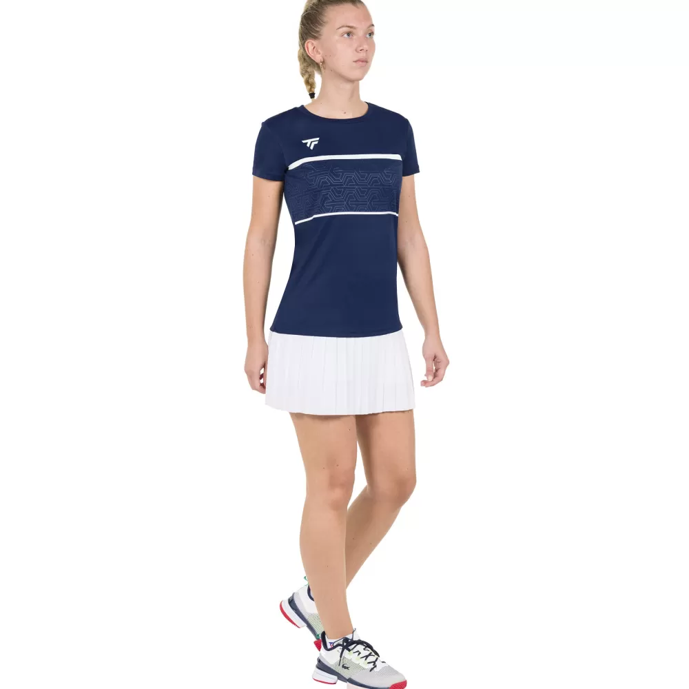 T-Shirts & Polos>Tecnifibre W. TEAM TECH TEE MARINE