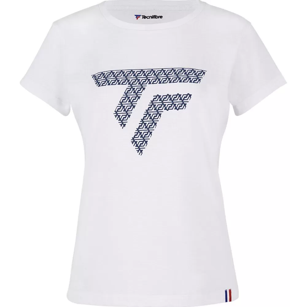 T-Shirts & Polos>Tecnifibre W. TRAINING TEE WHITE